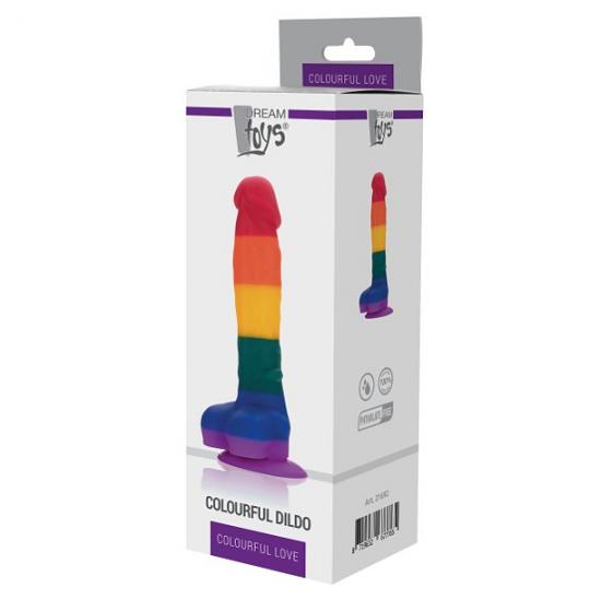 Фаллоимитатор-массажер Colourful Dildo