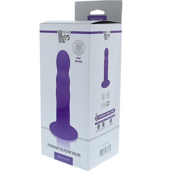 Фаллоимитатор-массажер Premium Silicone Dildo violet цвет фиолетовый