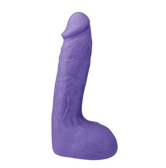 Фаллоимитатор-массажер XSKIN 7 PVC DONG - PURPLE цвет фиолетовый