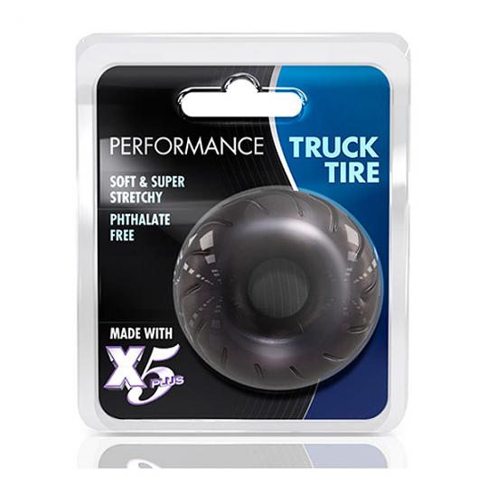 Клиторальный стимулятор-кольцо Performance Truck Tire Black цвет черный