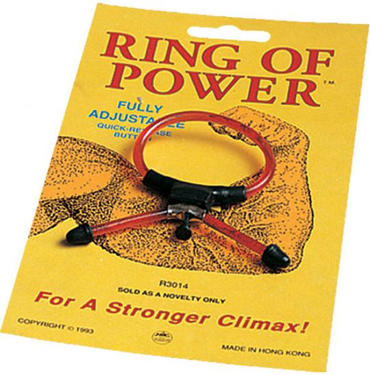 Клиторальный стимулятор-кольцо Ring of Power цвет розовый