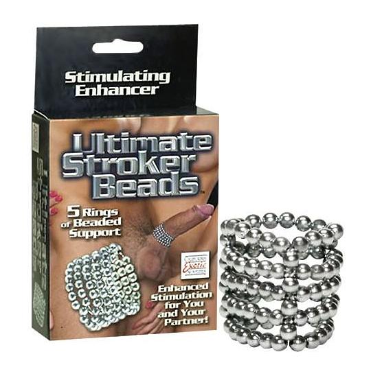 Клиторальный стимулятор-насадка Ultimate Stroker Beads цвет белый