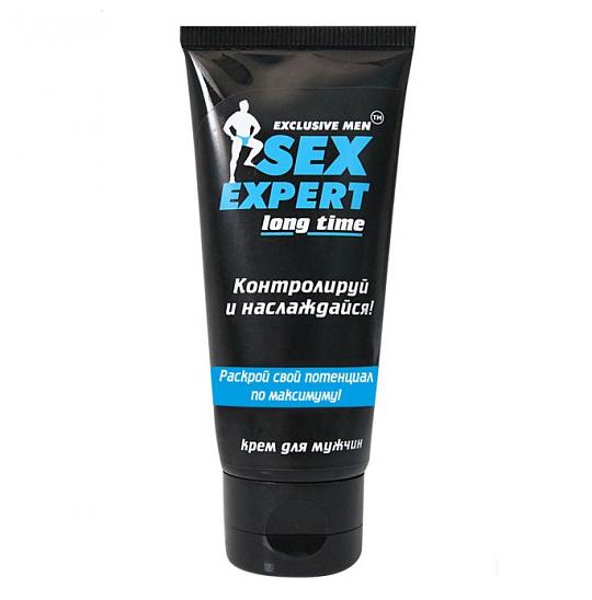 Крем пролонгатор Long Time серии Sex Expert для мужчин 40г