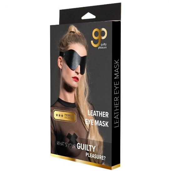 Маска из полиамида и полиэстра Gp Premium Eye Mask Black