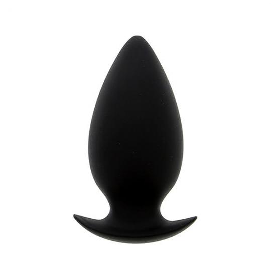 Массажер для анальной стимуляции Bootyful Anal Plug Large Black цвет черный