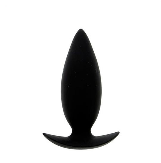 Массажер для анальной стимуляции Bootyful Anal Plug Small Black цвет черный