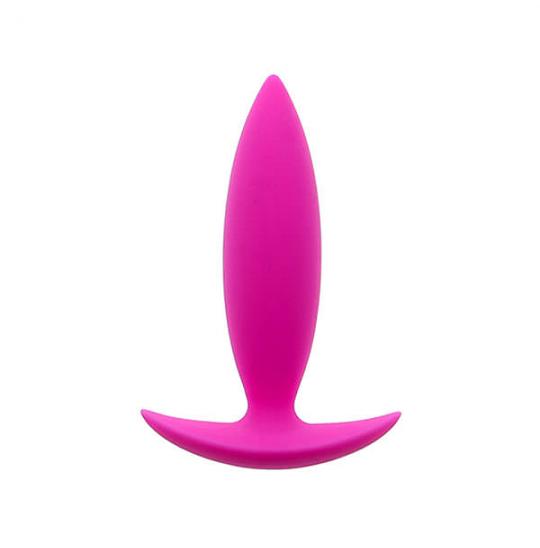 Массажер для анальной стимуляции Bootyful Anal Plug Xtra Small Pink цвет фиолетовый