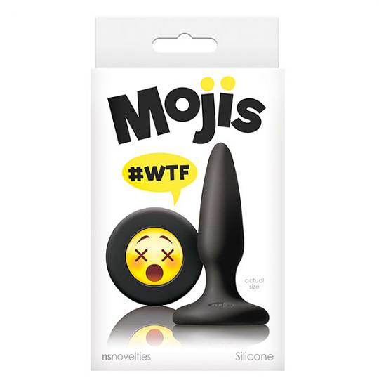 Массажер для анальной стимуляции Mojis WFT Black цвет черный