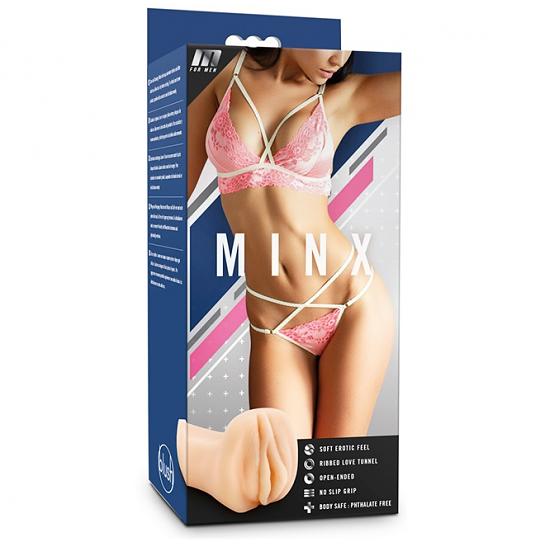 Массажер для мужчин-вагина M For Men Minx Beige цвет телесный