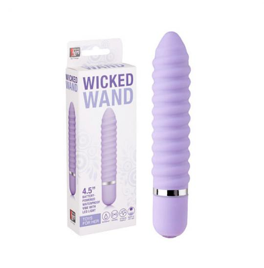 Мини вибратор Wicked Wand цвет фиолетовый