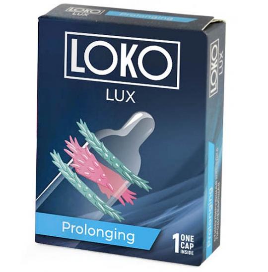 Насадка стимулирующая Loko Lux с продлевающим эффектом