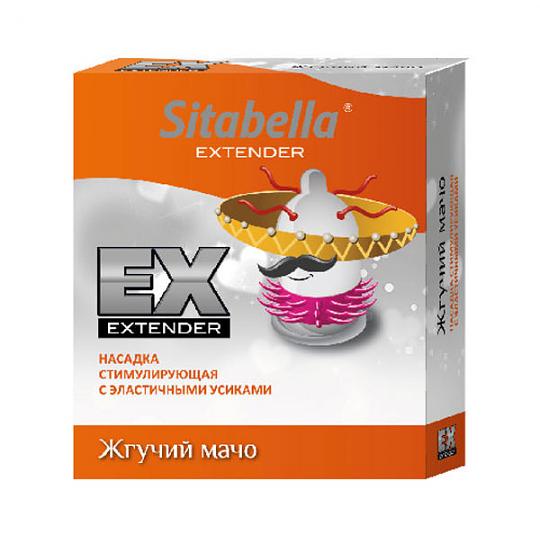 Насадка стимулирующая Sitabella Extender Жгучий мачо