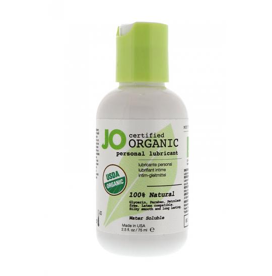 Персональный любрикант на водной основе Jo organic lubricant 75ml