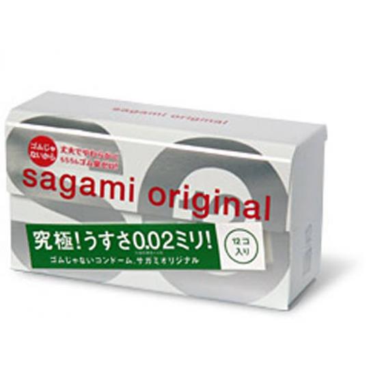 Полиуретановые презервативы Sagami Original 0.02 N12