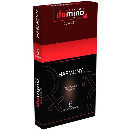 Презервативы гладкие Domino Classic Harmony 6 шт