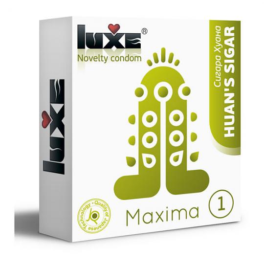 Презервативы Luxe Maxima White Сигара Хуана