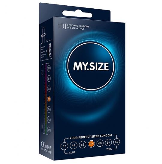 Презервативы Mysize Германия №10 размер 57 (ширина 57mm)