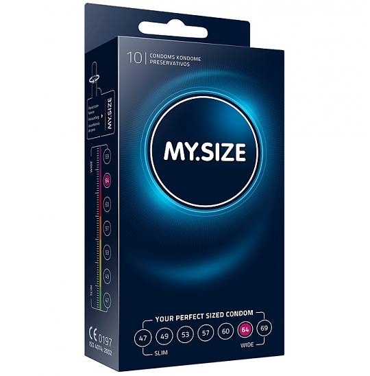 Презервативы Mysize Германия №10 размер 64 (ширина 64mm)