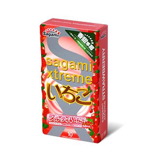 Презервативы Sagami Xtreme Strawberry