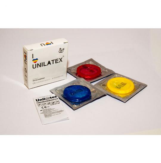 Презервативы Unilatex Multifruits 3s