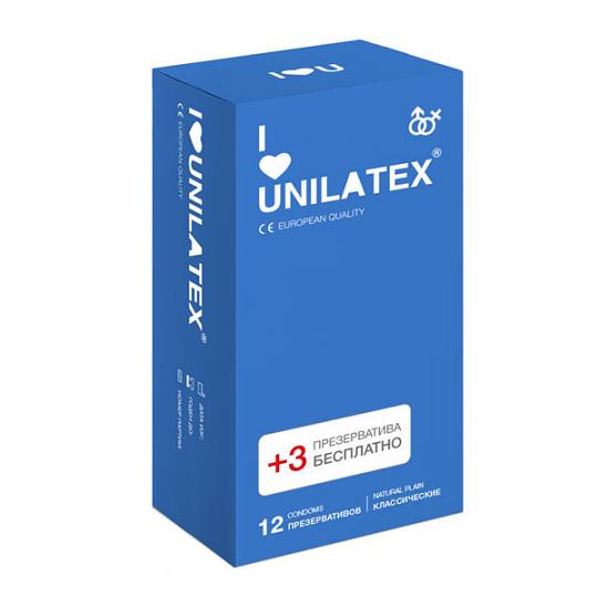 Презервативы Unilatex Natural 12 3 шт.