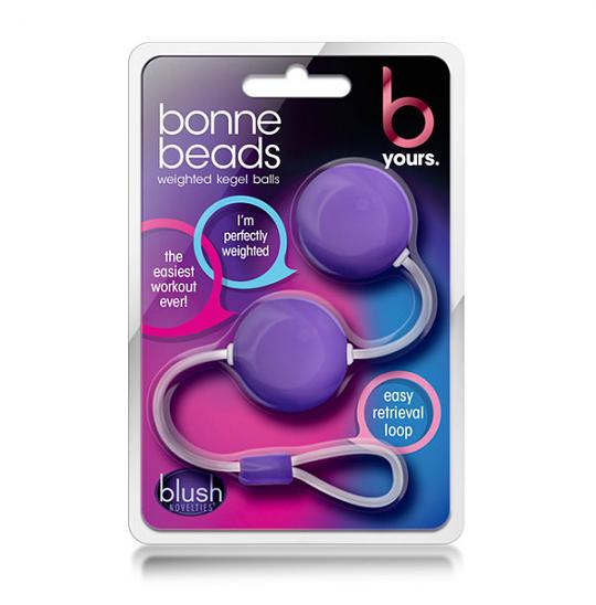 Шарики вагинальные B Yours Bonne Beads Purple цвет фиолетовый