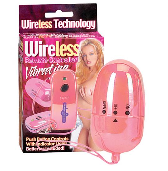 Шарики вагинальные с вибратором Wireless Vibrating Balls цвет розовый