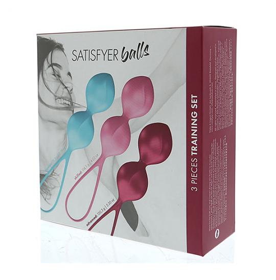 Шарики вагинальные Satisfyer balls цвет розовый