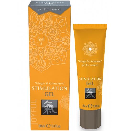 Shiatsu Stimulation Gel Ginger and Cinnamon Интимный гель 30 мл.