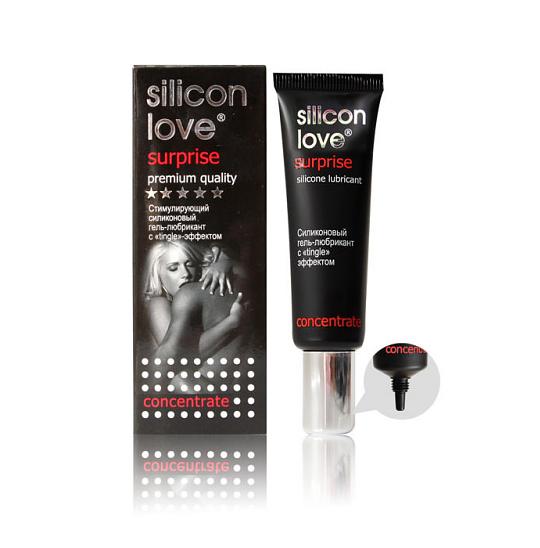 Силиконовый гель-лубрикант с tingle-эффектом Silicon Love Surprise 30г