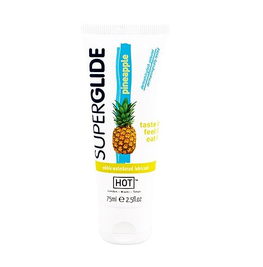 Superglide Pineapple съедобный лубрикант со вкусом ананаса 75 мл.