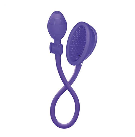 Вагинальная помпа для женщин Silicone Clitoral Pump Purple цвет фиолетовый