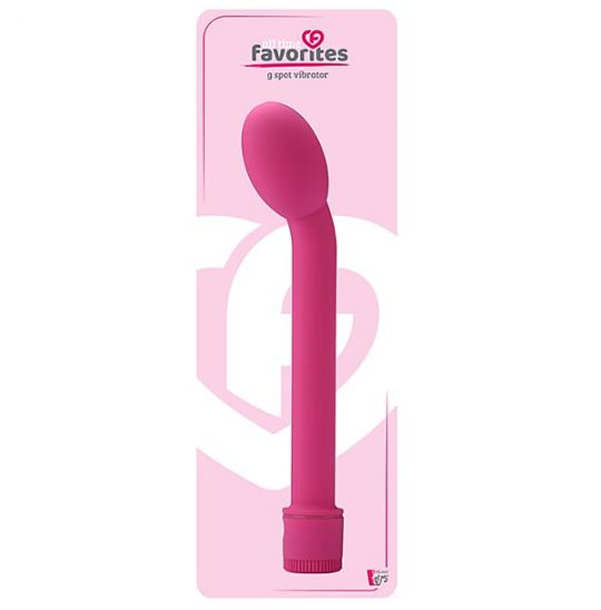 Вибратор All Time Favorites G-Spot Vibrator Pink цвет розовый