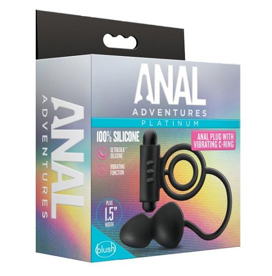 Вибратор Anal Ball with Vibrating Cring Duo