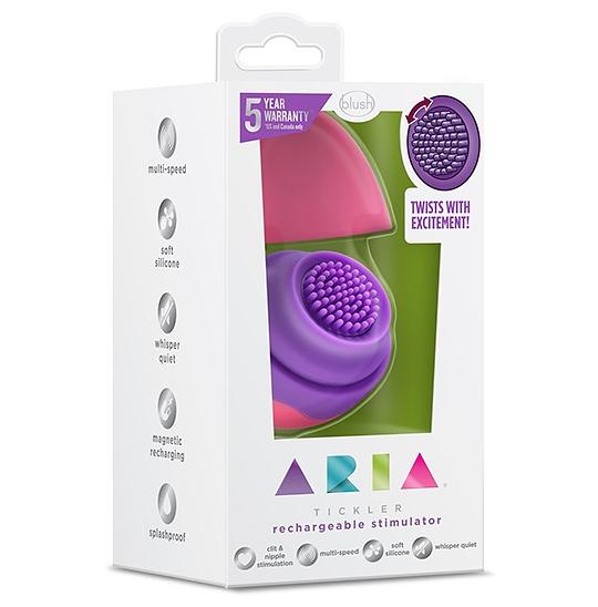 Вибратор Aria Tickler Pink цвет фиолетовый