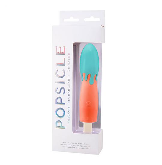 Вибратор Popsicle Rechargeable Vibe цвет зеленый