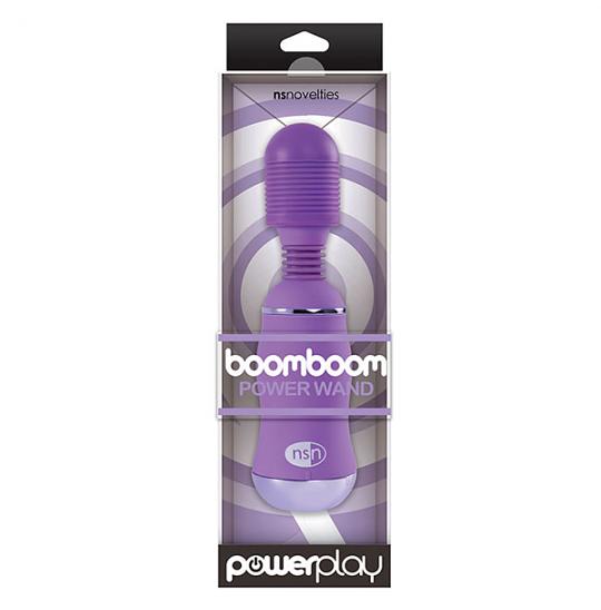 Вибратор Powerplay Boomboom Power Wand violet цвет телесный