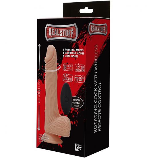 Вибратор Realstuff Super Realistic Cock W Balls