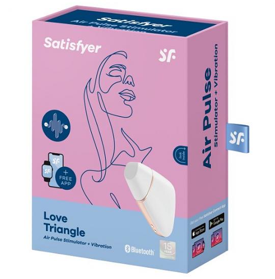 Вибратор Satisfyer Love Triangle цвет белый