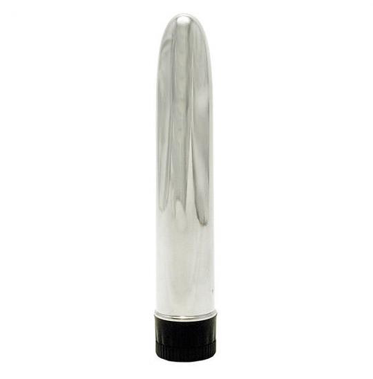 Вибратор Slim Line Smooth Vibrator Silver цвет белый