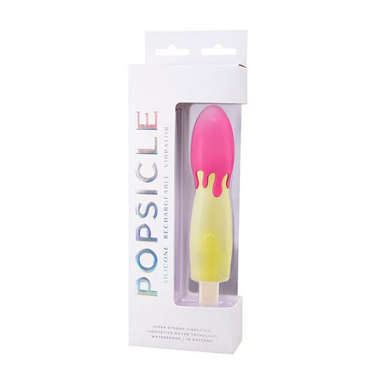 Вибратор в форме экскимо Popsicle Rechargeable Vibe цвет розовый