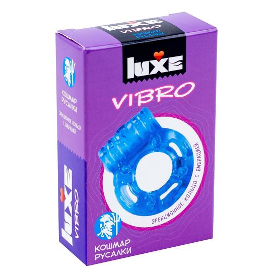 Виброкольца Luxe Vibro Кошмар русалки   презерватив