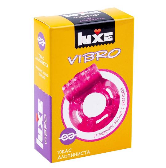 Виброкольца Luxe Vibro Ужас Альпиниста   презерватив