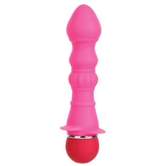 Вибромассажер анальный Purrfect Silicone Anal vibrator pink цвет розовый