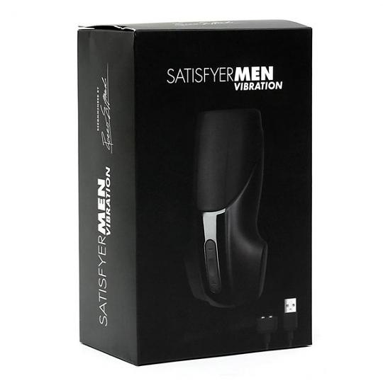 Вибромассажер для мужчин Satisfyer Men Vibration цвет черный