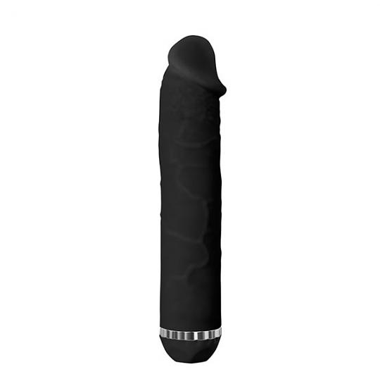 Вибромассажер-фаллоимитатор Purrfect Silicone Black цвет черный