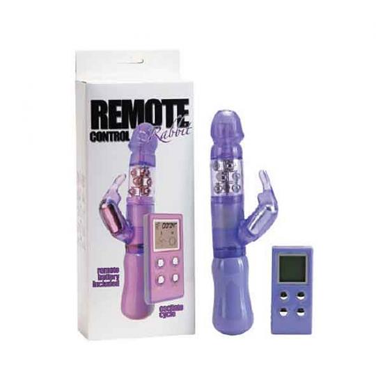 Вибромассажер-фаллоимитатор Remote Rabbit цвет фиолетовый