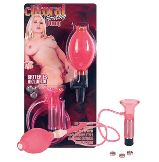 Вибропомпа для клитора Clitoral Vibrating Pump цвет розовый