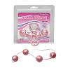 Цепочка шариков для анального массажа Good Vibes anal beads large pink цвет розовый цена 700 руб