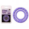 Клиторальный стимулятор-кольцо Stimu Ring цвет фиолетовый цена 700 руб